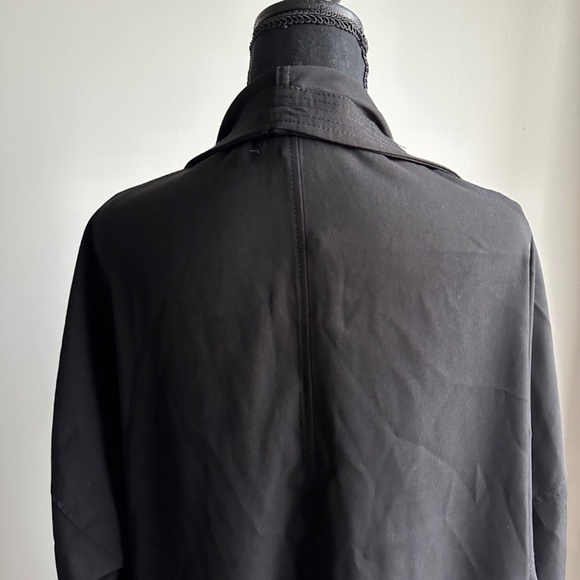 *MAX STUDIO* Plus Black Long Sleeve Open-Front Sweater Jacket Size 1X NWT - Picture 5 of 9